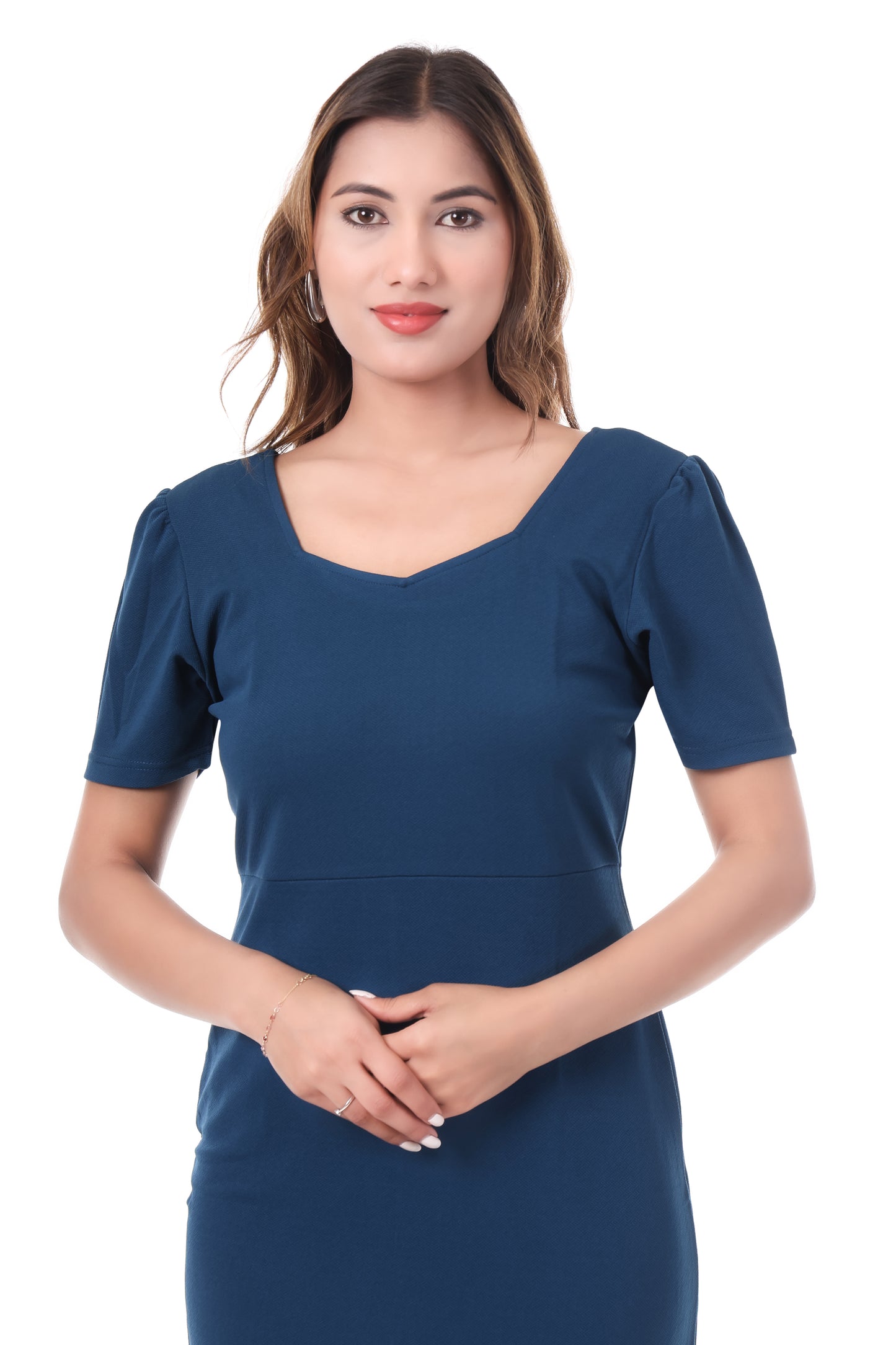 AmbT's Blue Bodycon Dress