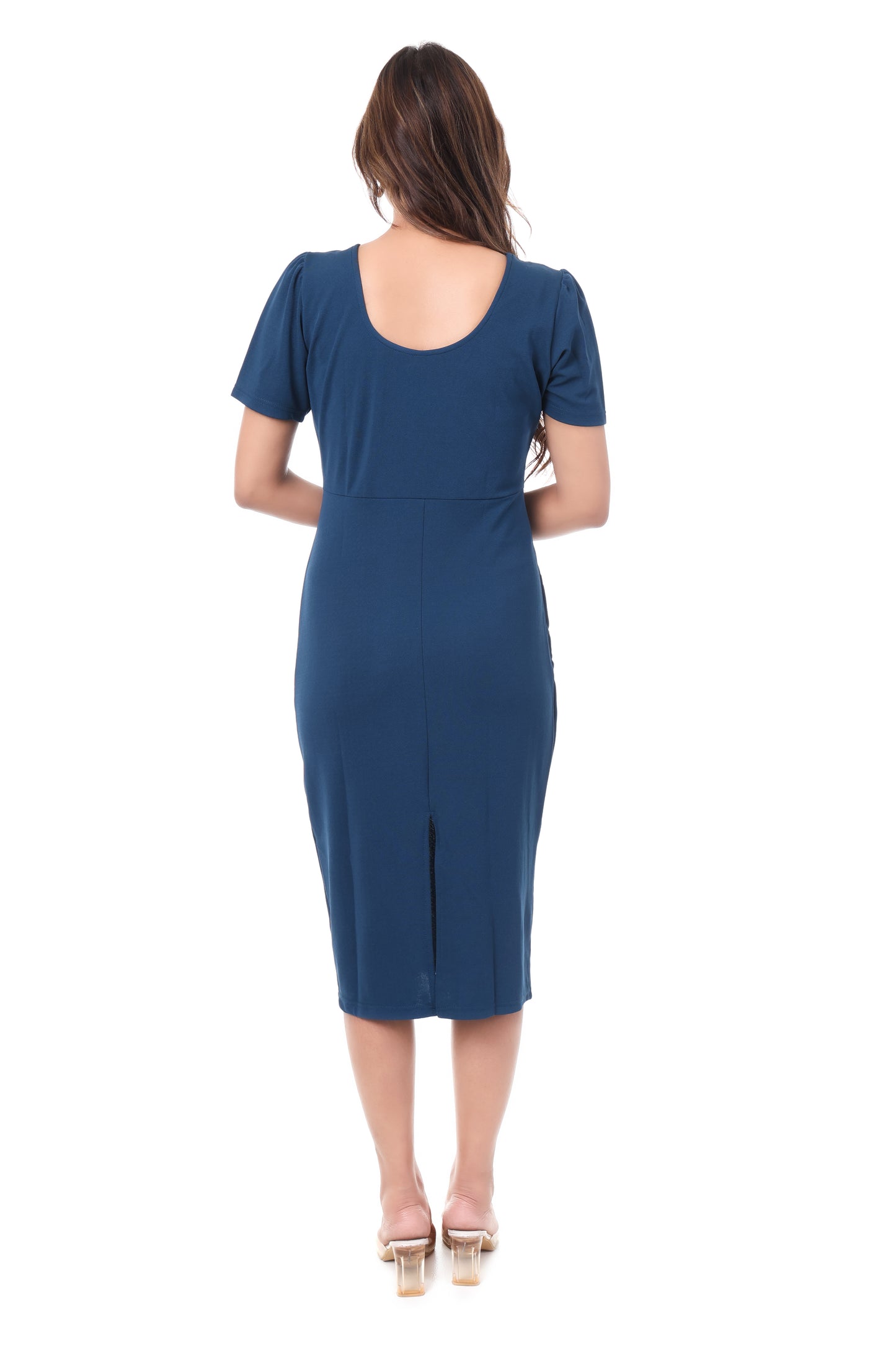 AmbT's Blue Bodycon Dress