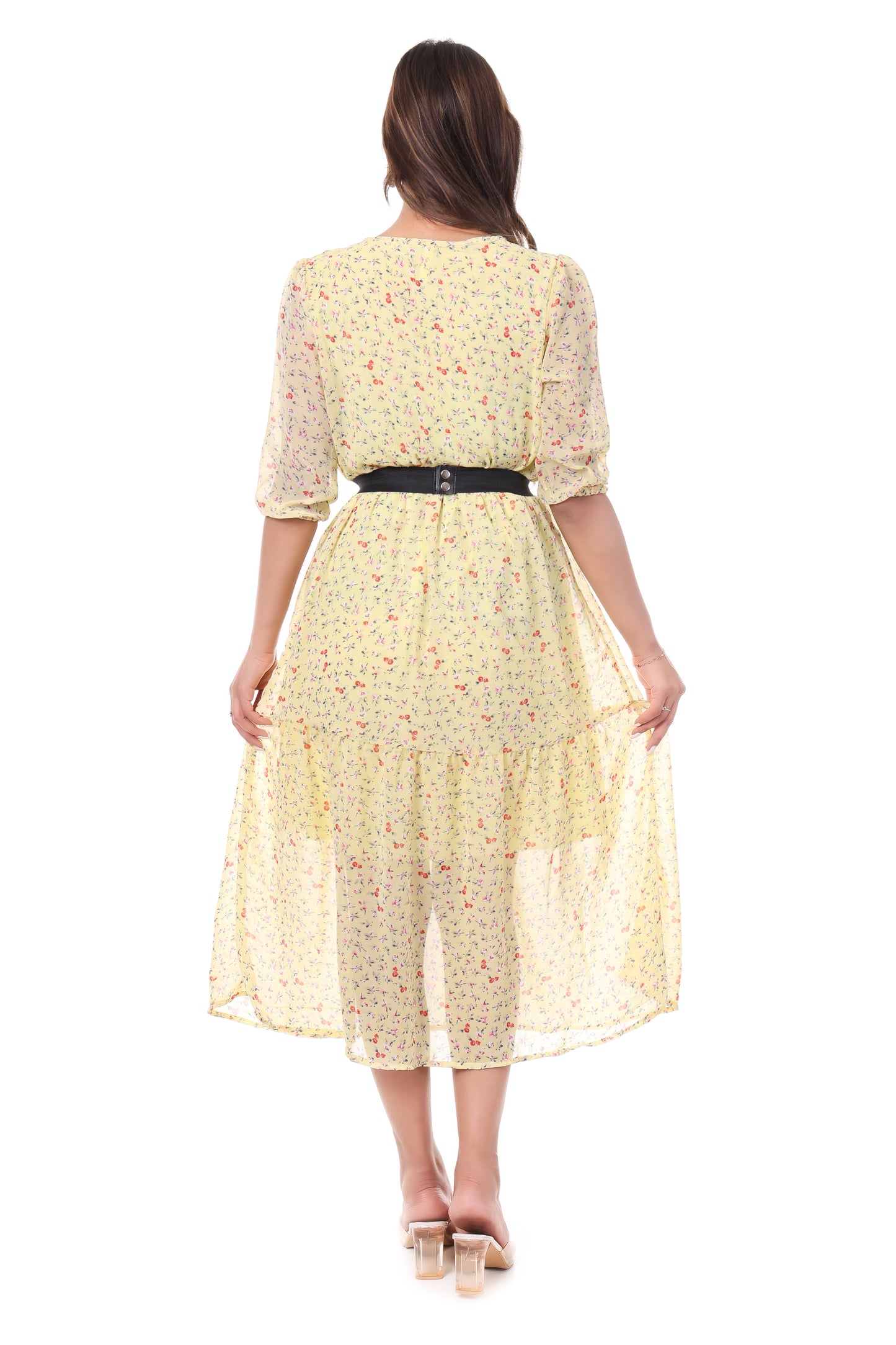 Floral Printed Maxi Dress