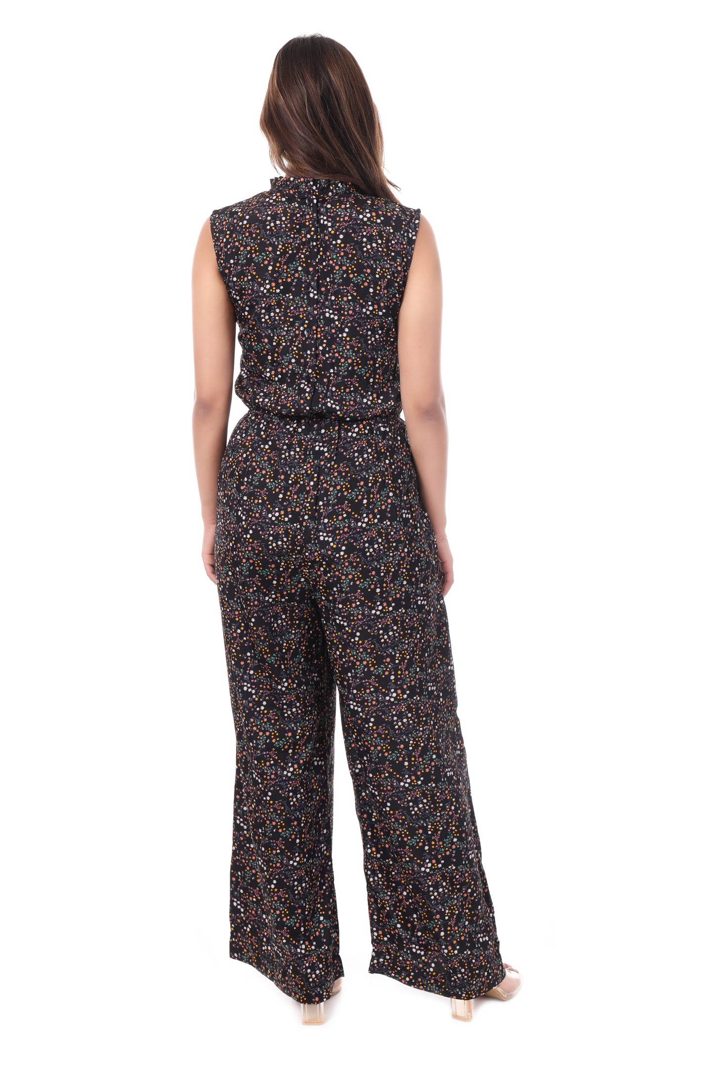 AmbT Multicolor Printed Jumpsuit